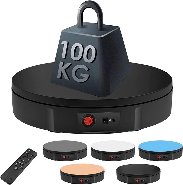 TINGHAIYAN 30cm 100kg 30cm 100-110v 360도 전동 회전대 턴테이블 회전대 전동 121,930원