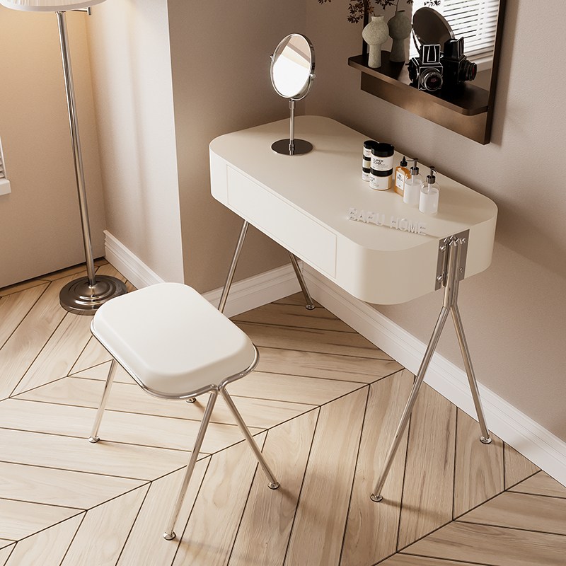 올랜더 심플 화장대 의자 세트 터치 수납 258,000원