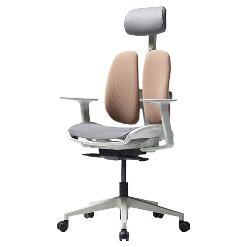 듀오백 메쉬 사무용 학생용 의자 D2500G-FMW 방문설치, 베이지 248,040원