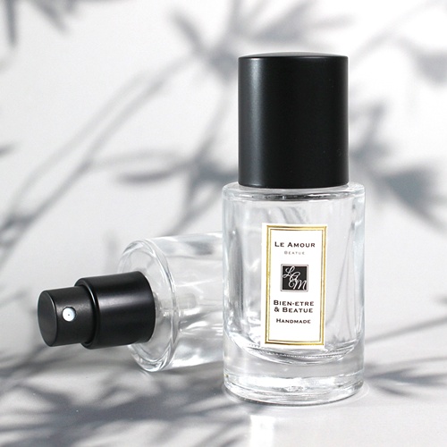 향수 스프레이 공병 유리 - 글로시 통통 블랙 클림프 향수용기 15ml, 1개, 30ml, 스프레이 툴 구매 2,970원