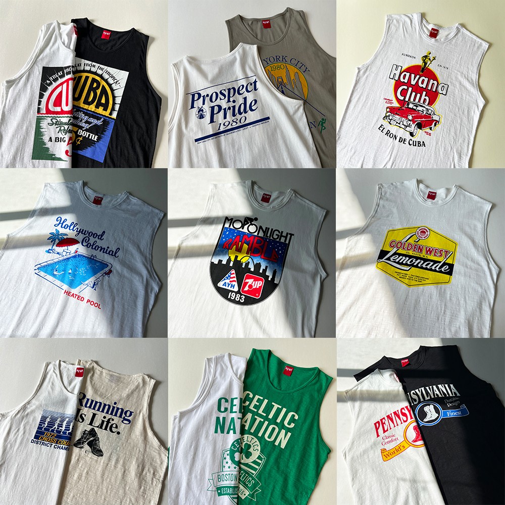 웨일즈 균일가! 여름 바캉스 시즌 특집 오버핏 박스 나시 모음 21,200원