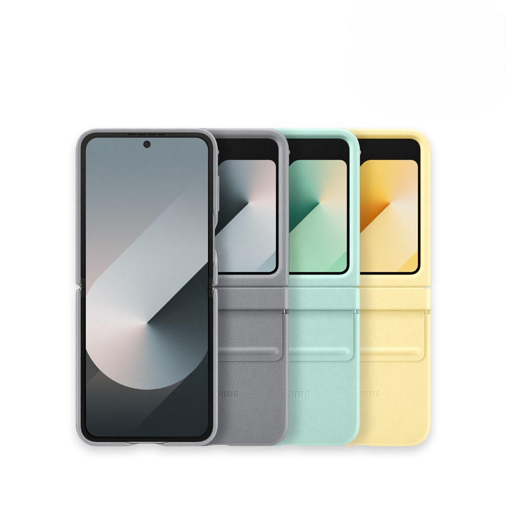 삼성전자 정품 갤럭시Z플립7FE 카인드수트 힌지보호 슬림 비건레더 커버 케이스 Z플립6 호환 EF-VF741 N 39,900원