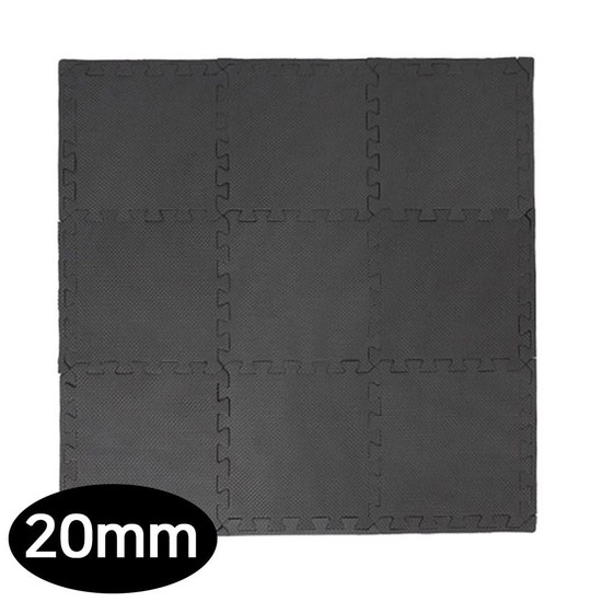 아이워너 운동매트 EVA 퍼즐매트 두께 20mm 블랙 32x32cm x 9개입 아이워너 운동매트 EVA 퍼즐매트 두께 20mm 블랙 32x32cm x 9개입 운동매트 헬스매트 47,000원