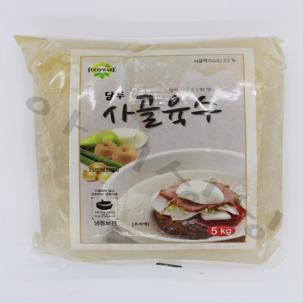 [아이싱싱]담두 냉면육수 사골육수 벌크, 5kg, 1개 17,000원