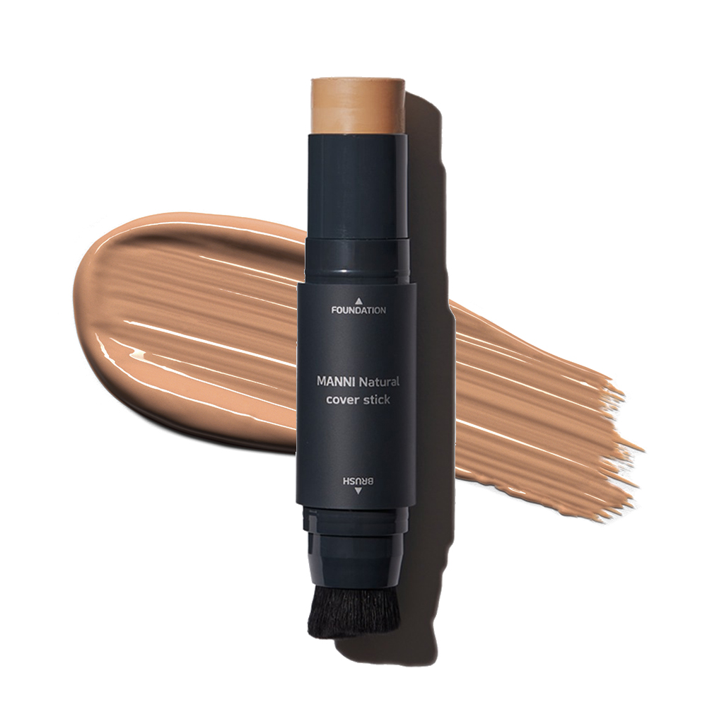 [유통기한 임박/2026-08-14] 매니 내추럴 커버 파운데이션 로션 스틱, 1개, 트루딥베이지 7,500원
