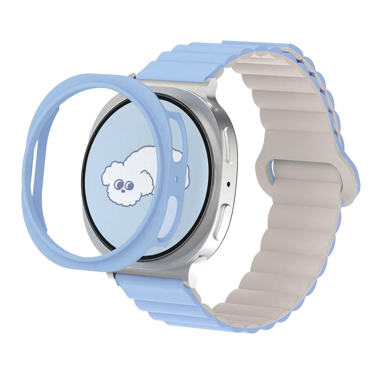 아이메이드잇 갤럭시워치 실리콘 스트랩 케이스 14,050원