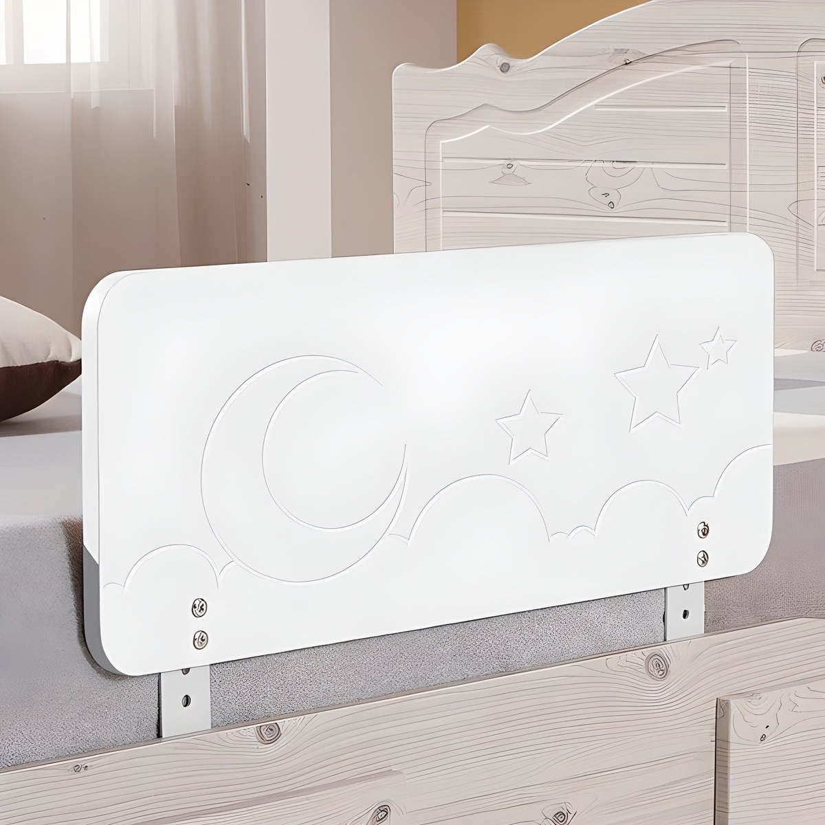 젠티스 국산 어린이 침대 안전가드 낙상방지 음각형 80 일반브래킷 38,000원