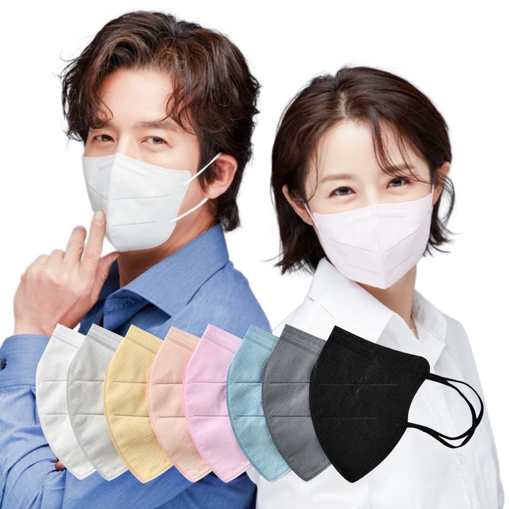 YOU&ME 정준호 국산 kf94 새부리형마스크 숨쉬기편한 귀안아픈 데일리 일회용 연예인 새부리 11,900원