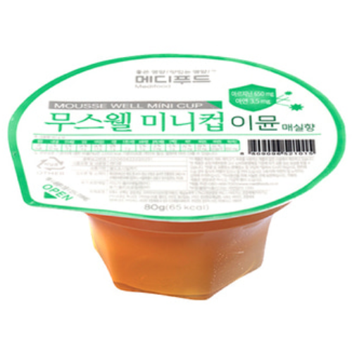 메디푸드 미니컵 이뮨 80g 매실맛, 30개, 80g 45,000원