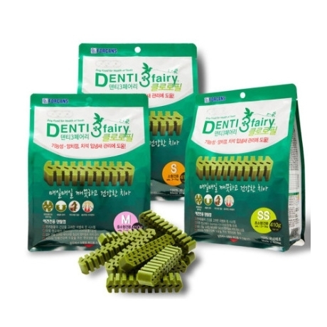 포켄스 덴티페어리 클로로필410g(SS, S, M) 강아지덴탈껌, S, 410g, 1개 27,000원