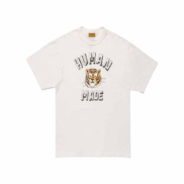 [휴먼메이드] 그래픽 반팔 티셔츠 화이트 HM30TE019 263,000원