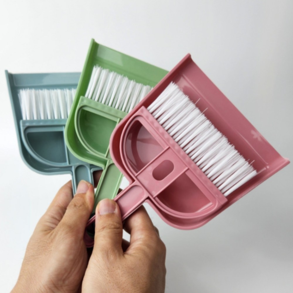 히든오너 미니 빗자루 쓰레받기 세트, 핑크, 2세트 5,390원