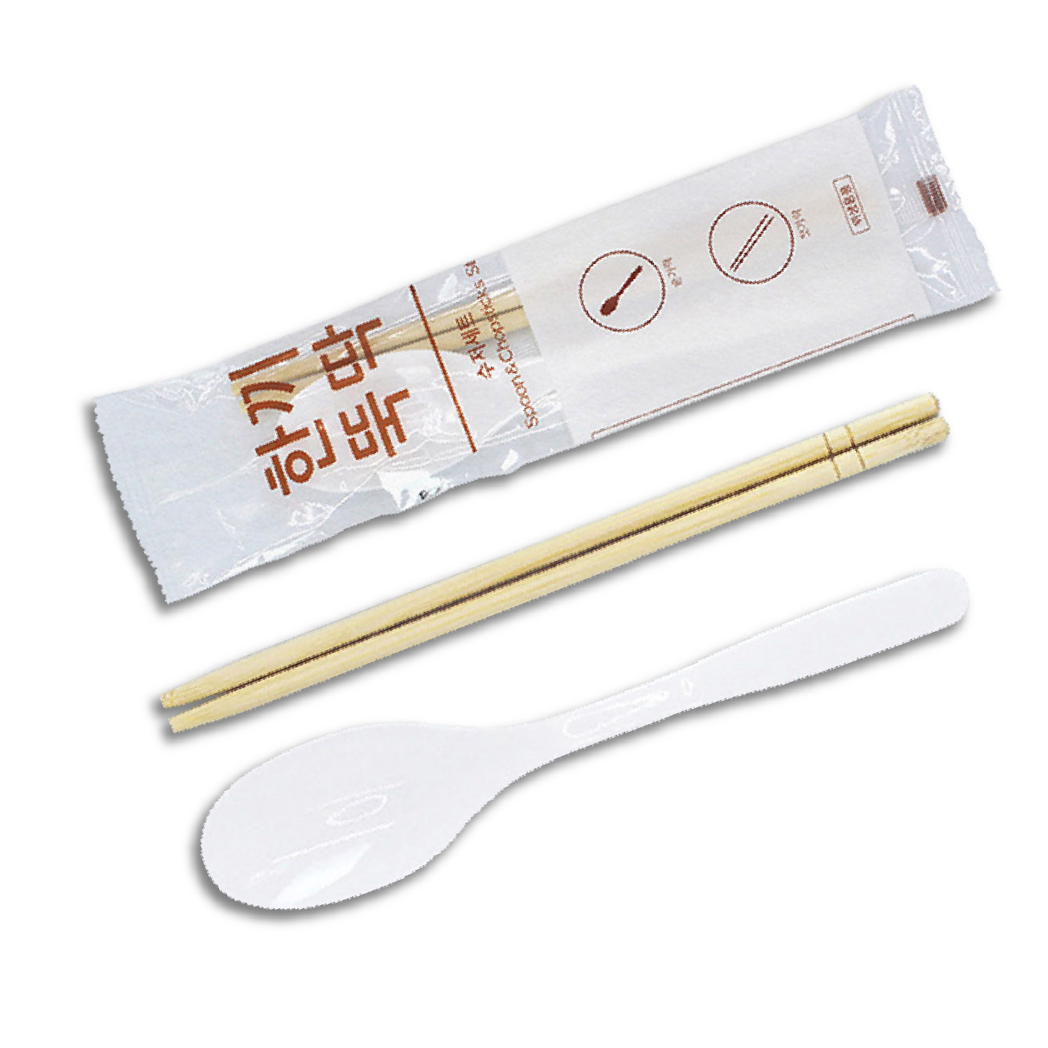 일회용수저세트 한끼뚝딱 OPP 170백색수저+175둥근대나무젓가락 500세트, 10개, 50개입 37,730원