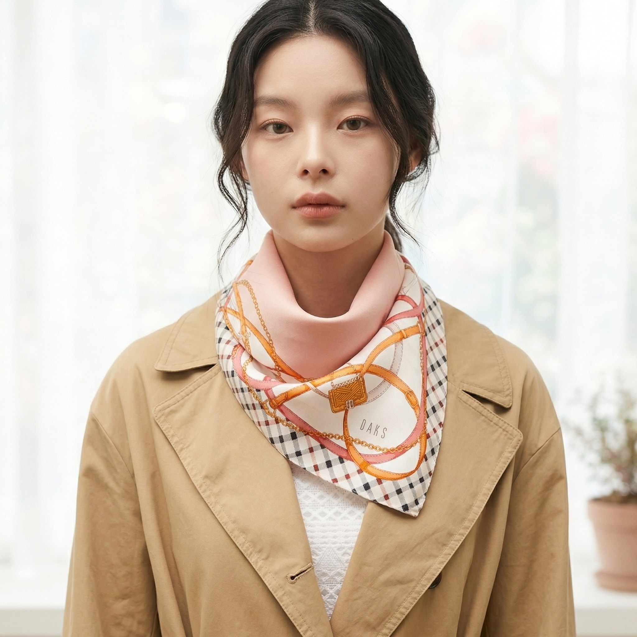 닥스 스카프 여성 실크 nvdr 69,800원