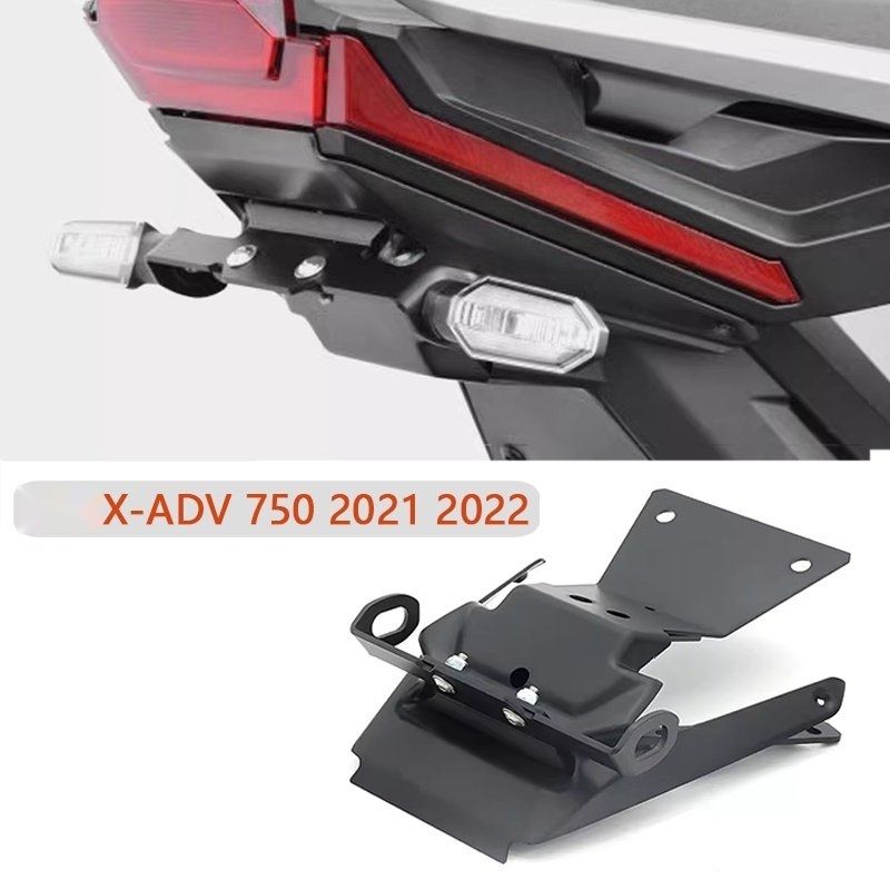 OD 혼다 호환 포르자750 X-ADV750 튜닝 리어 동승자 텐덤쿠션 등받이, XADV750전용(블랙 방향지시등 브래킷) 121,000원