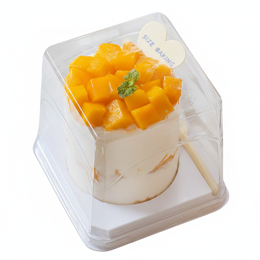 키친코디 포크포함 바닥 원형 보틀케이크용기 티라미수케이스 투명 디저트 미니 조각 무스케이크 포장 15,900원