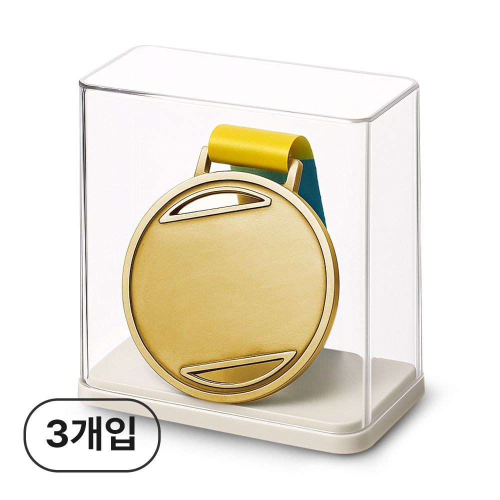 더솔트랩 메달 진열 쇼케이스, 3개, 투명 14,300원