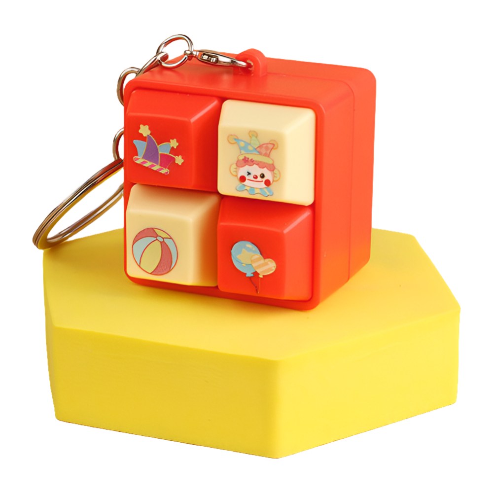 엘보아 딸깍 키보드 키캡 키링 LED 열쇠고리, 1개, 레드 11,900원