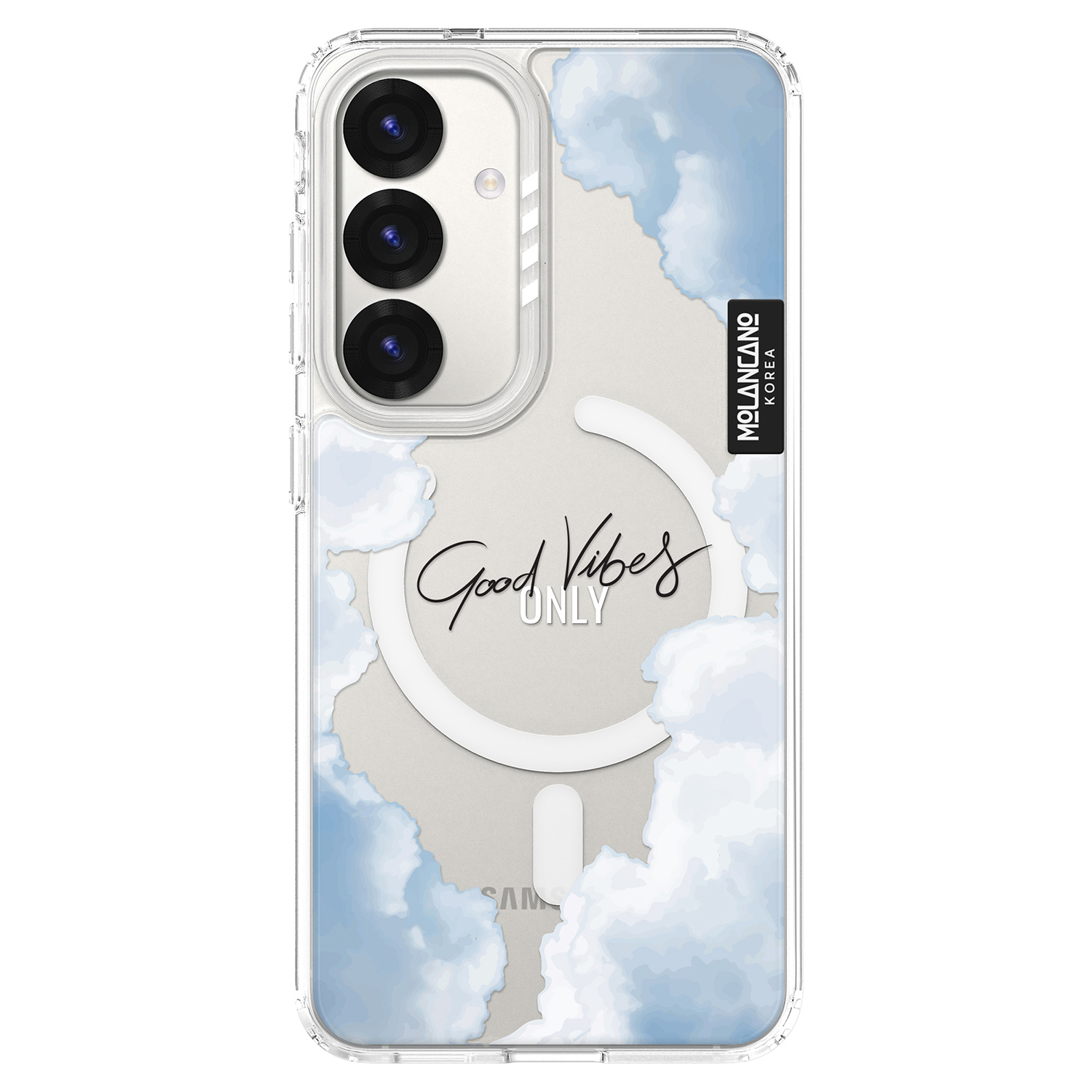 모란카노 크리스탈 맥세이프 투명 레이어드 디자인 휴대폰 케이스 18,400원