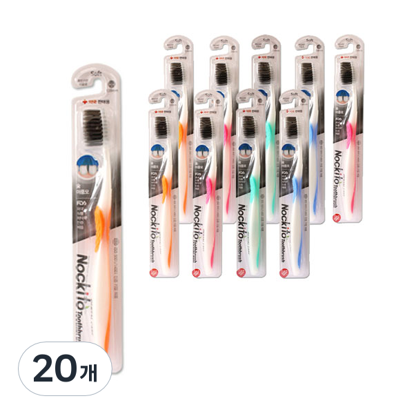 MEST 녹키토 숯 칫솔 랜덤발송, 20개, 1개입 34,520원