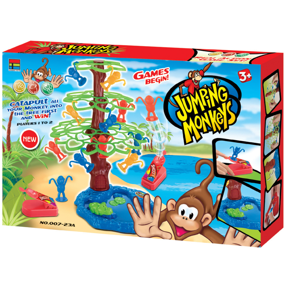 하늘썬별 점핑 원숭이 매달리기 보드게임 2인 kings00723A, 블루등, 1개 8,800원