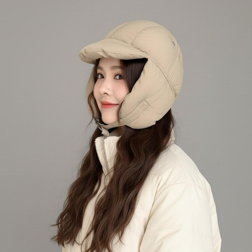 라베사 겨울 패딩모자 방한모자 남녀공용 군밤모자 13,900원