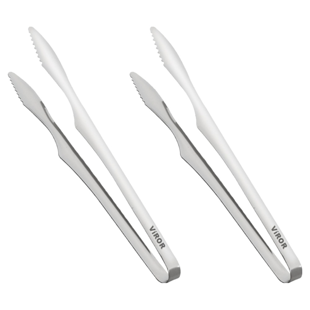 비로르 304 스텐 캠핑 주방 고기 요리 악어 집게, 실버, 2개 8,900원