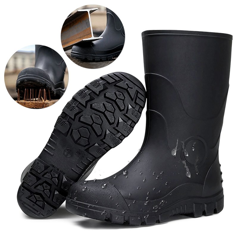 남성 요딩 안전장화 미끄럼방지 작업장화 건설현장장화 방수장화 22,000원