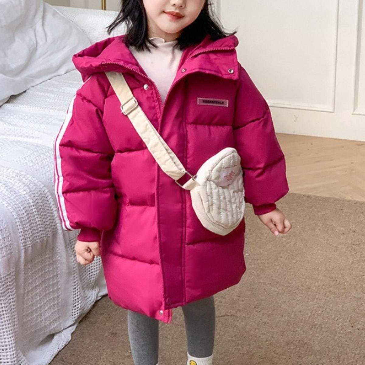 찌니미니마켓 겨울 가을 아기 유아 롱패딩 가벼운 점퍼 키즈 초등학생 눈썰매 후드패딩 남아 여아 29,900원