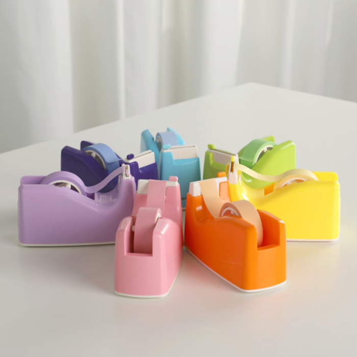 잘잘리오 NEW 미니 어린이 테이프 커터기 디스펜서 레인보우 미니 자동 안전 커터기 안전한 커터기 9,800원