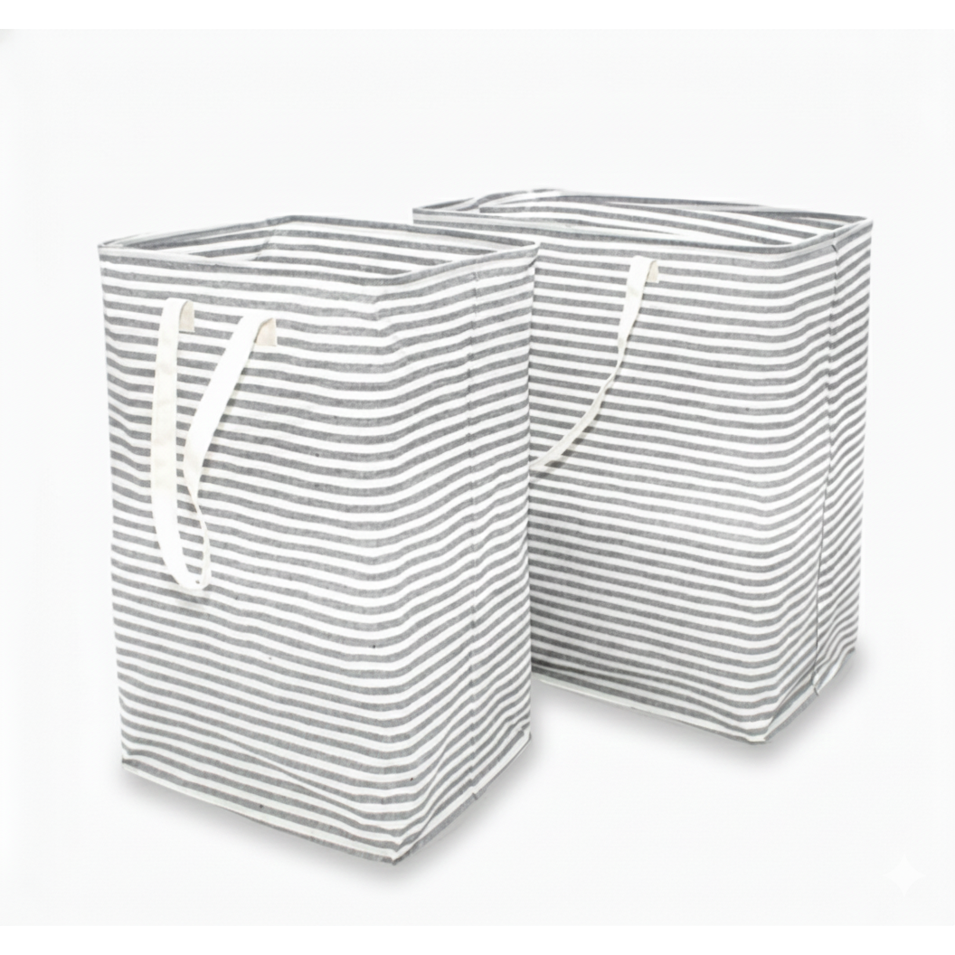 디어원 패브릭 대용량 이동식 빨래바구니 접이식 분리수거 빨래통 17,300원