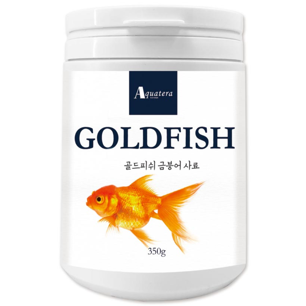아쿠아테라 골드피쉬 금붕어 사료, 350g, 1개 5,400원
