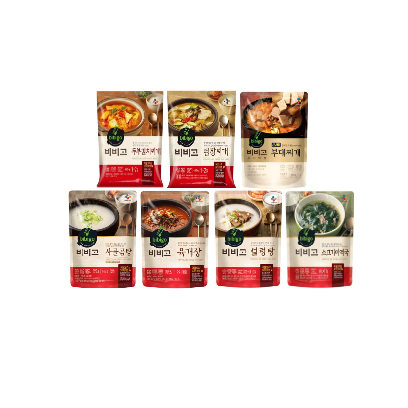 CJ제일제당 비비고 즉석국 국 찌개 7종 세트 61,490원
