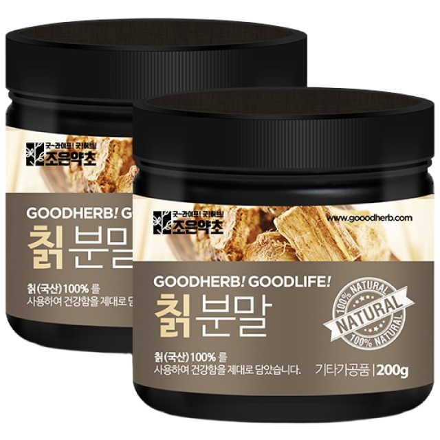 조은약초 칡 분말, 2개, 200g 22,000원