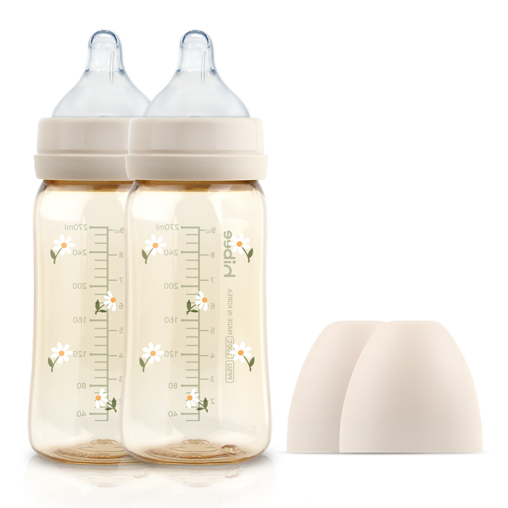 (주말할인+사은품) 하이비 PPSU 에잇벤트 배앓이방지 데이지 젖병 270ml 트윈팩, 데이지 샌드, 270ml, 1세트 46,700원