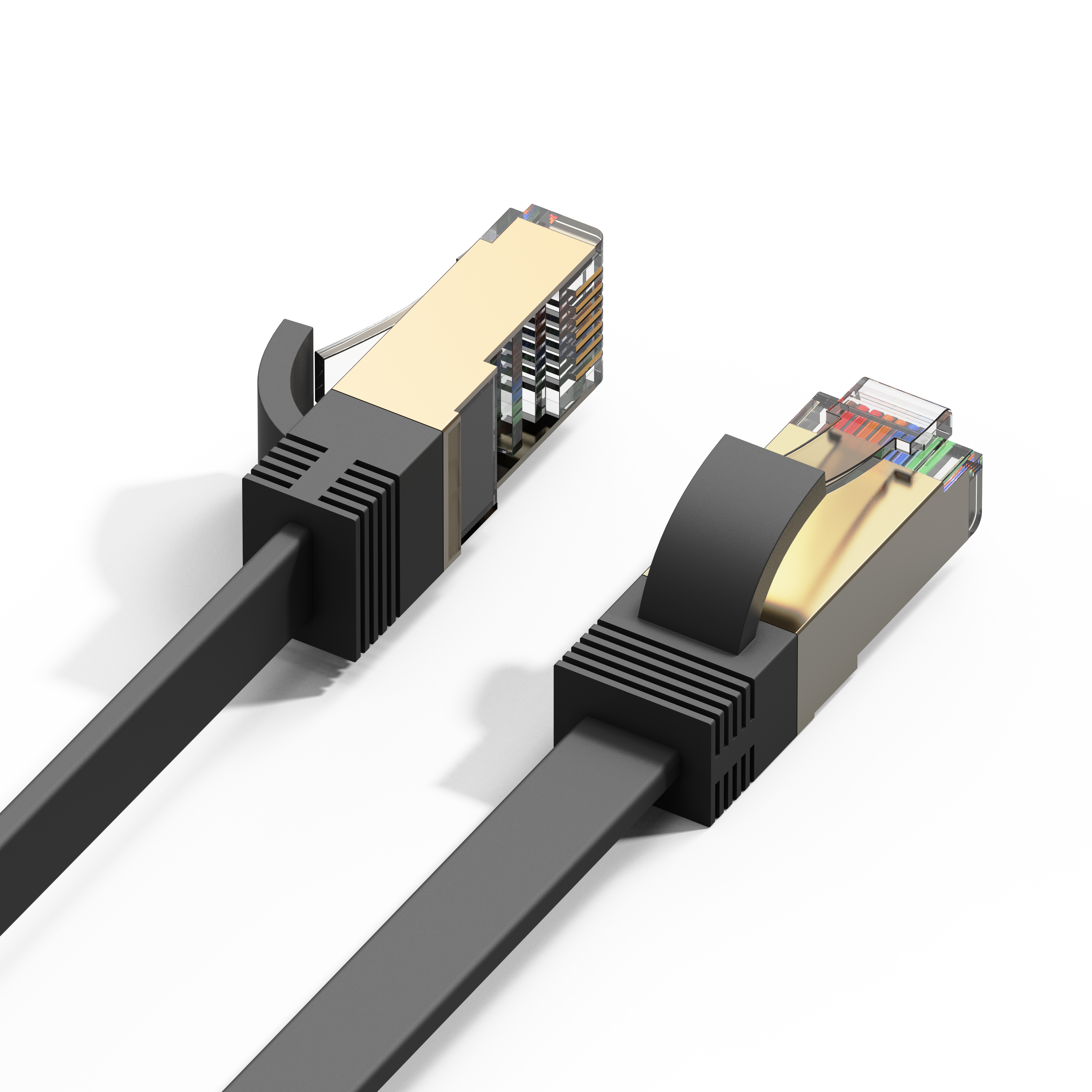 누아트 CAT7 랜선 칼국수형 초고속 랜케이블 6,900원