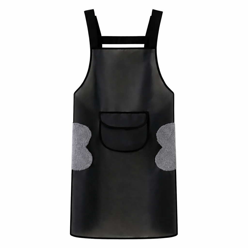 블룸데이 손닦이 방수 주방 앞치마, 1개, 블랙 9,900원