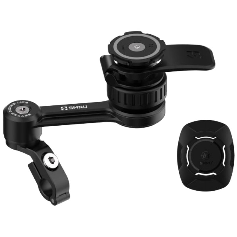 SMNU 라이더굿즈 쿼드락 스타일 가드댐퍼 퀵그립 오토바이 자전거 핸드폰거치대 45,600원