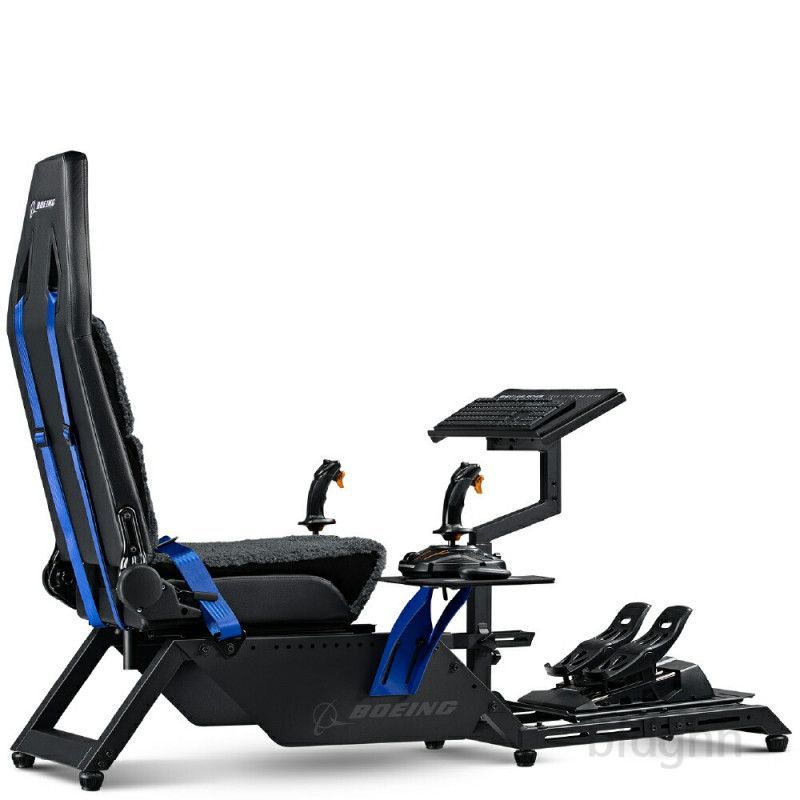 비행기 시뮬레이터 보잉 상업용 에디션 플라이트 시뮬레이션 게임기 조종사 체험 현실감 있는 조이스틱 세트 항공기 조종사 훈련용 게임 패드 포함 경량항공기, 단일 2,389,000원
