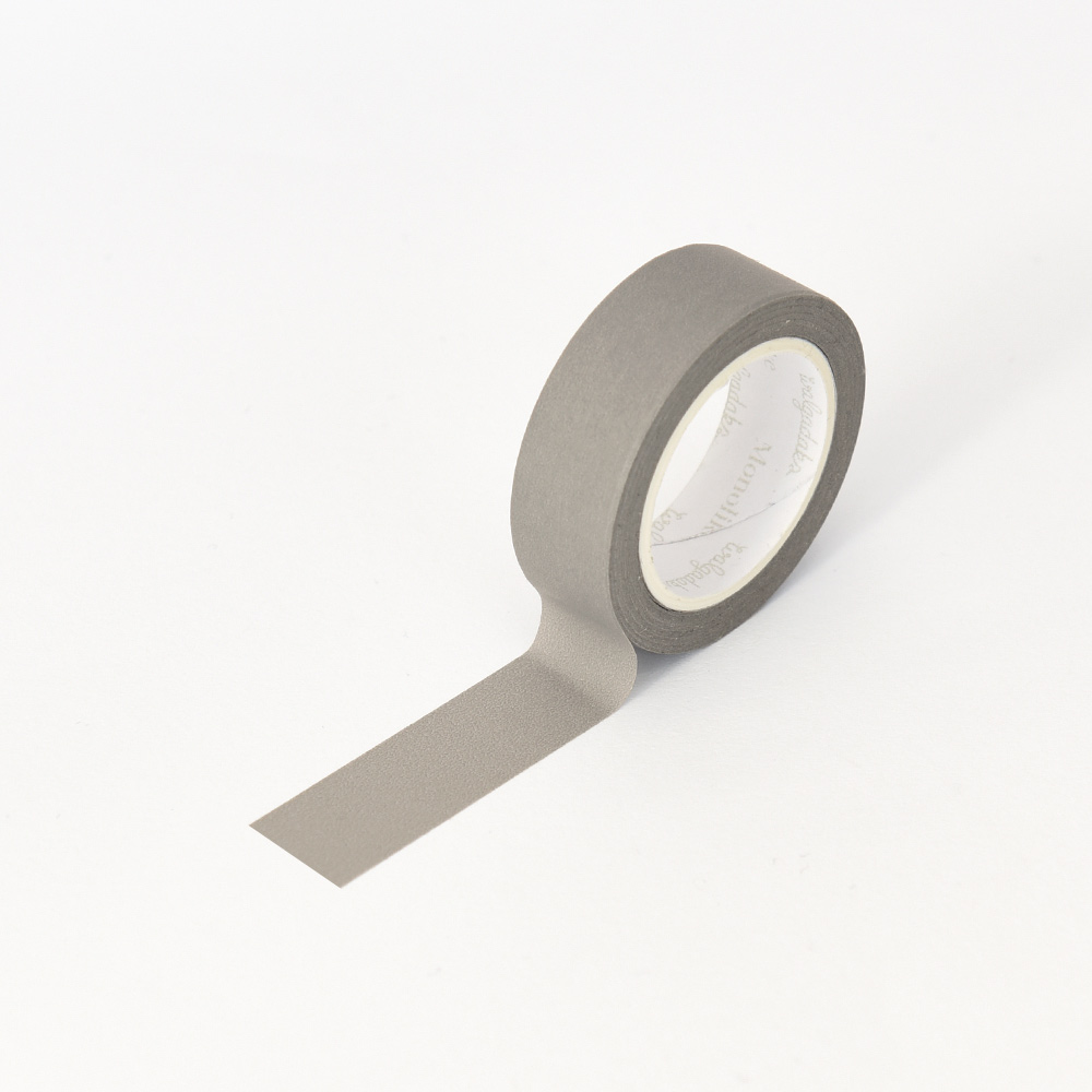 아트박스/모노라이크 아르떼 마스킹테이프 - 522 Charcoal gray 2,500원