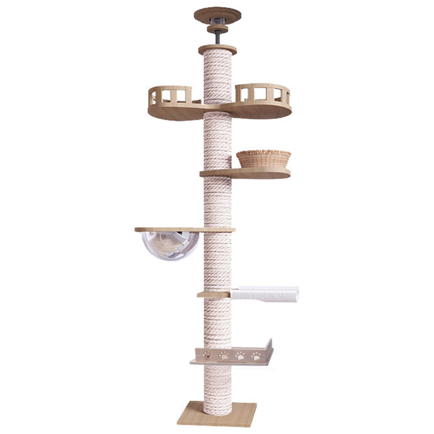 우아지오 튼튼한 다기능 고양이 클라우드 루프탑 켓타워 93,570원