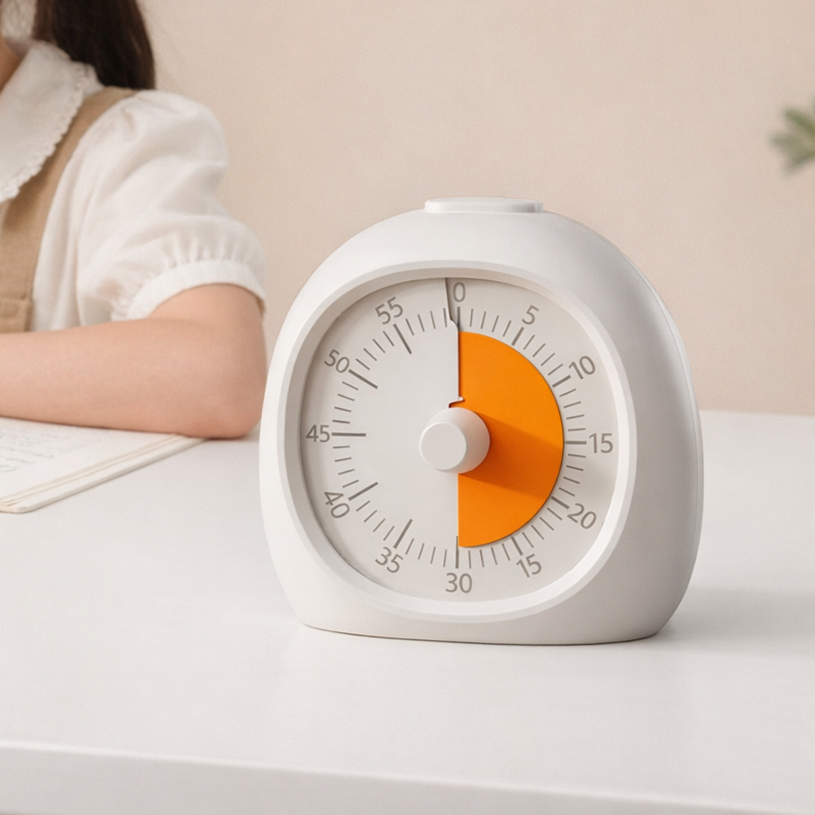 소소하우 집중상승 시간관리 뽀모도로 타이머, 1개, 화이트 시리즈 16,000원