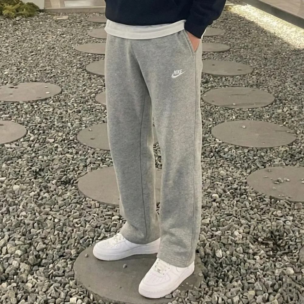 [당일발송] 나이키 기모 바지 긴바지 와이드 팬츠 트레이닝 플리스 바지, 현재가 54,900원