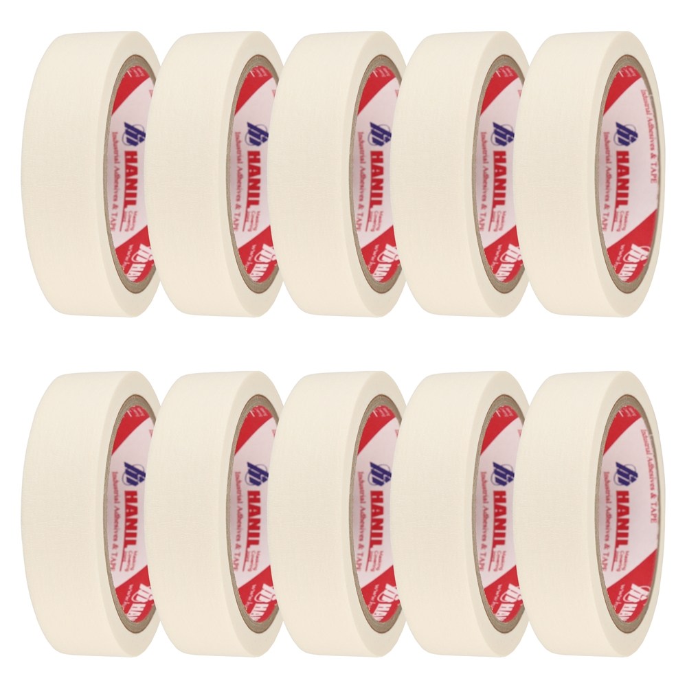 한일 마스킹 테이프 종이테이프 25mm x 20M, 10개, 현재가 16,300원