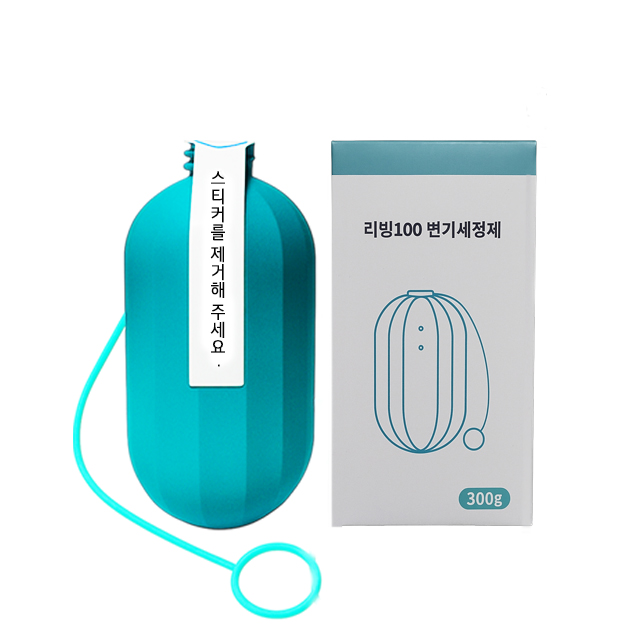 Living100 대용량 자동 클리너 변기세정제 변기클리너 변기청소 (위생줄포함) 6,630원