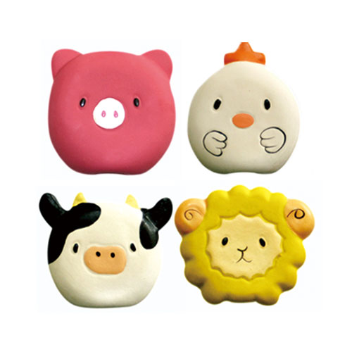 쏘아베 강아지 소리 라텍스 동물농장 장난감, 1개 2,100원