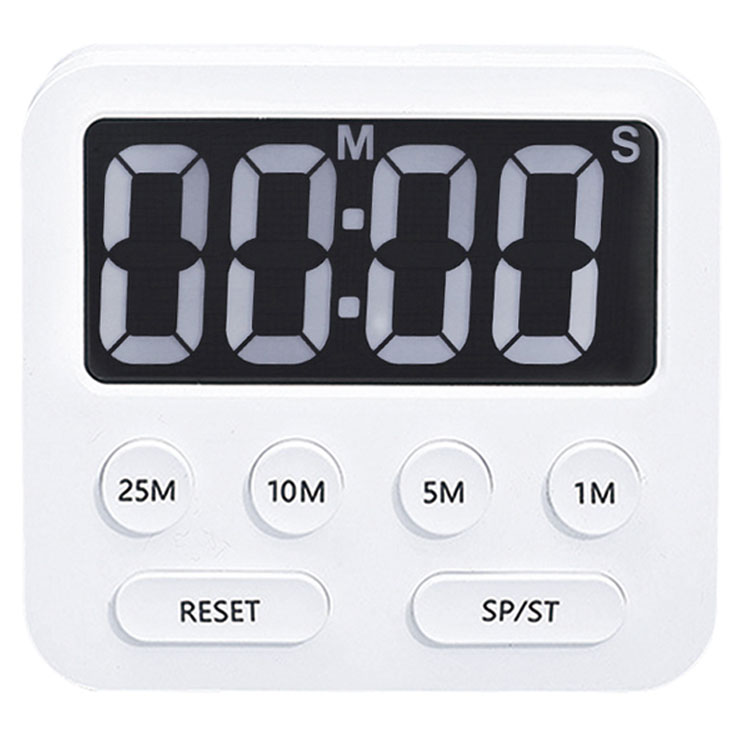 hillo 이지 큰화면 디지털 원터치 쿠킹 타이머, 1개, 화이트 8,900원