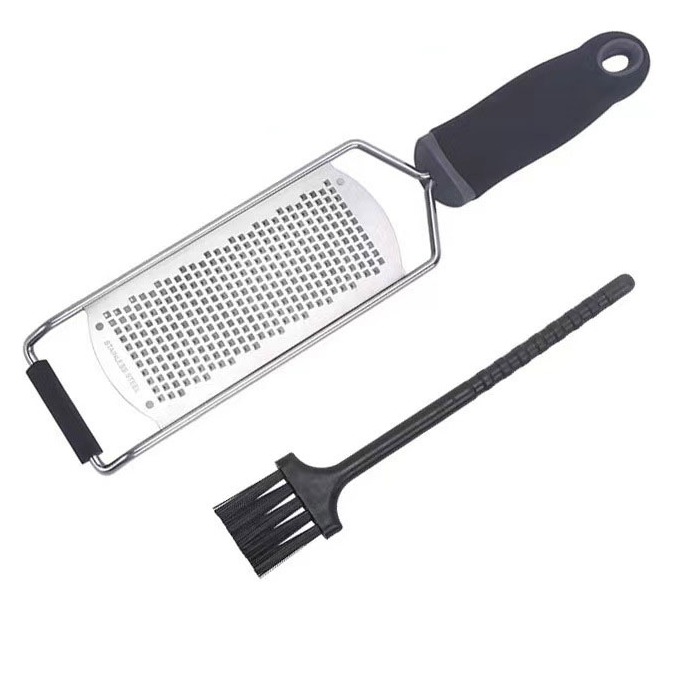 앞날창창 다용도 치즈 레몬 강판 와이드 + 세척솔, 블랙, 1세트 7,190원