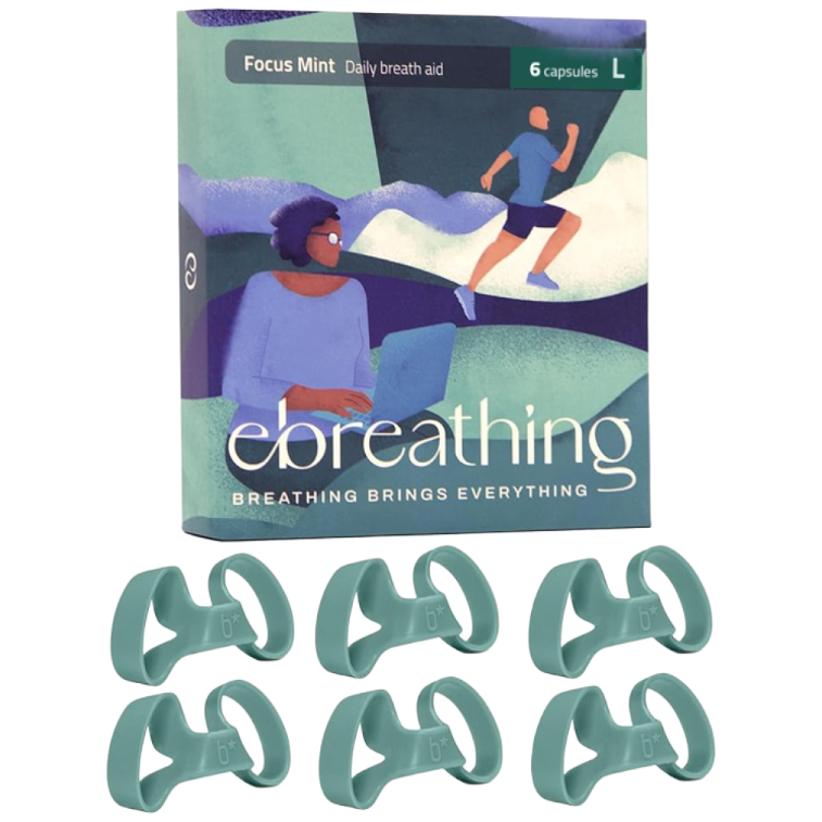 에브레싱(Ebreathing) 비강확장기 본품 S/M/L 택1 6캡슐 | 무향/라벤더향/민트향 | 코골이 코막힘 완화 | 콧속 비밸브 확장/원활한 호흡/공기 유량 증가, 민트향 라지(L) / 1팩 (6캡슐) 22,500원