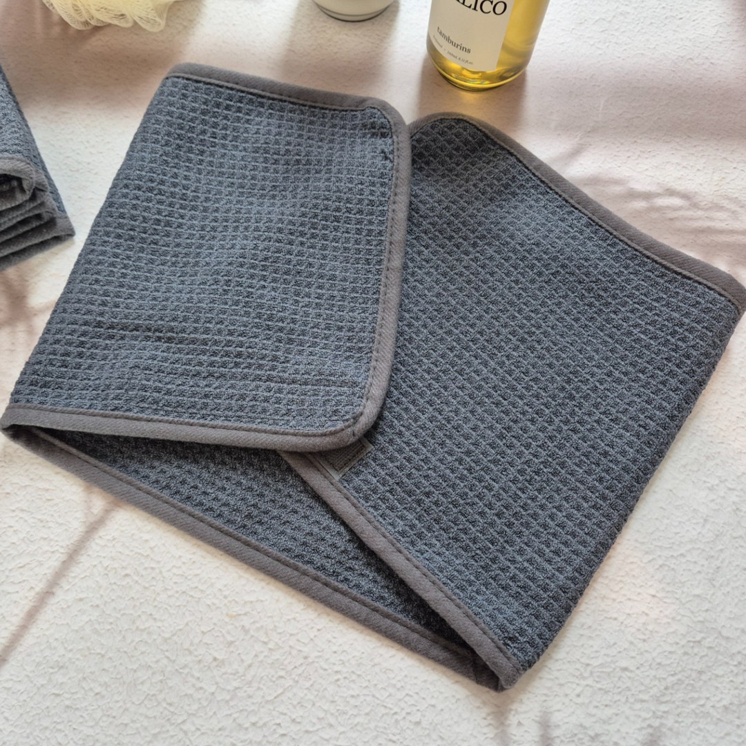 극세사 와플 사각헤어터번 국내제작 터번밴드 피부샵추천상품, 10개, 그레이 33,000원